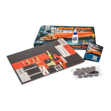Дитячий дерев'яний 3D конструктор "Фура з причепом" Puz-00952, 206 деталей PuzzleOK