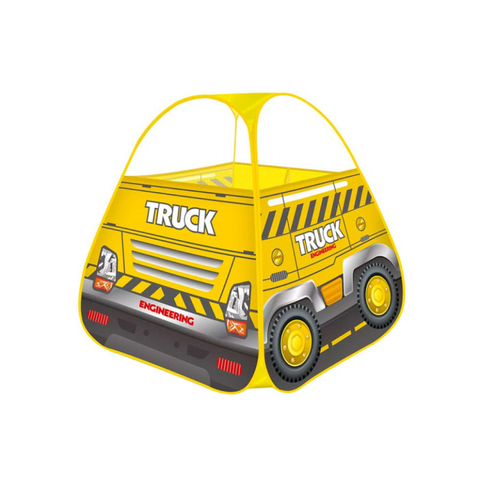 Дитячий намет "Піраміда-Truck" MR 1116(Yellow) розмір 99х80х80 см Bambi