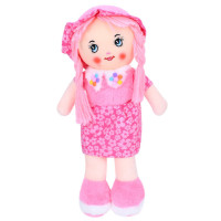 Дитяча іграшкова лялька FG240408152A-1(Pink) 38 см, м'яка набивна, петелька Bambi