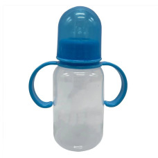 Пляшечка для годування з ручками MGZ-0205(Blue) 150 мл Mega Zayka