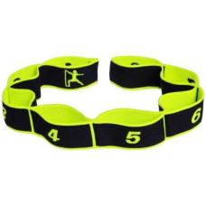 Еспандер стрічка EasyFit EF-1682-GN з петлями для тренувань, зелений EasyFit