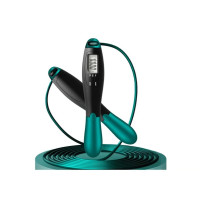 Швидкісна скакалка з лічильником EasyFit EF-1916-GN чорний-зелений EasyFit