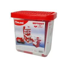 Конструктор "Вертоліт" 013888/08 в пластиковому боксі, 117 деталей Doloni