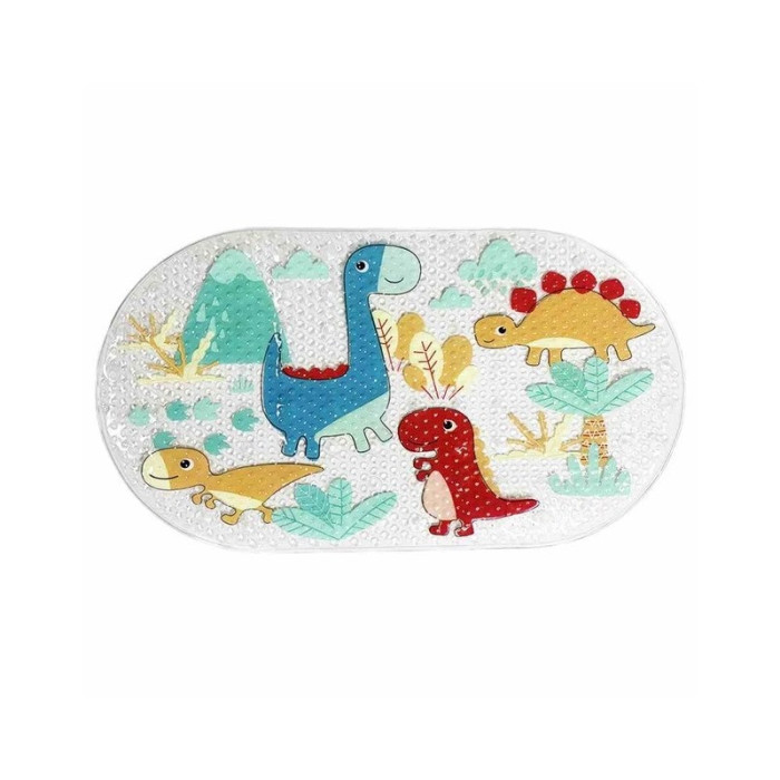 Килимок до ванної на присосках MGZ-0900(Dino) 35х65 см Mega Zayka