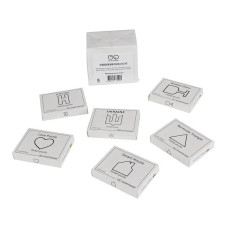Набір дерев'яних головоломок "Wooden mini puzzle set #2" set2en 6 штук Заморочка