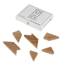 Набір дерев'яних головоломок "Wooden mini puzzle set #2" set2en 6 штук Заморочка