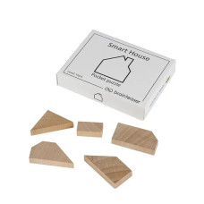 Набір дерев'яних головоломок "Wooden mini puzzle set #2" set2en 6 штук Заморочка