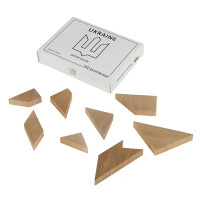Набір дерев'яних головоломок "Wooden mini puzzle set #2" set2en 6 штук Заморочка