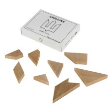 Набір дерев'яних головоломок "Wooden mini puzzle set #2" set2en 6 штук Заморочка