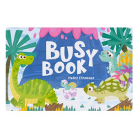 М'яка розвиваюча іграшка-книжечка "Busybook" YB-501-502-503-1 Bambi
