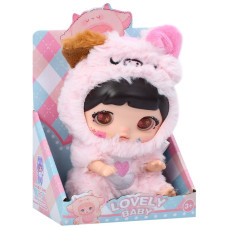 Дитяча м'яка іграшка-брелок "Lovely Baby" 6053a(Pink) Bambi