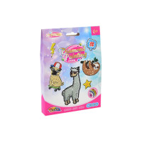 Дитяча алмазна мозаїка "Тварини" FG24030101B-5 фігурки-наліпки Bambi