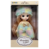 Дитяча іграшкова лялька 1361-9 шарнірна, розмір 15 см Bambi