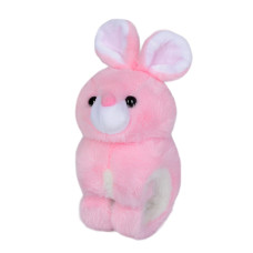 Дитяча м'яка іграшка-браслет "Заєць" YG0266-2 розмір 15 см Limo Toy