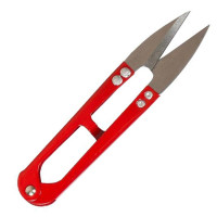 Ножиці для рукоділля ТС805(Red) розмір 11 см Bambi