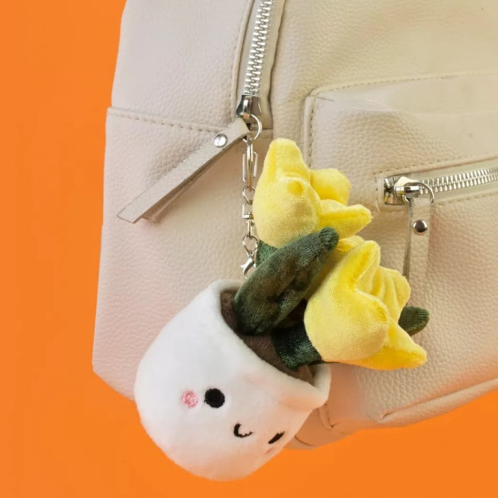 М'яка іграшка-брелок "Квітоньки" Plush and Co PLC25057, 10 см Plush and Co
