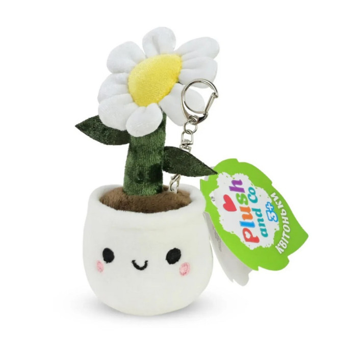 М'яка іграшка-брелок "Квітоньки" Plush and Co PLC25058, 10 см Plush and Co
