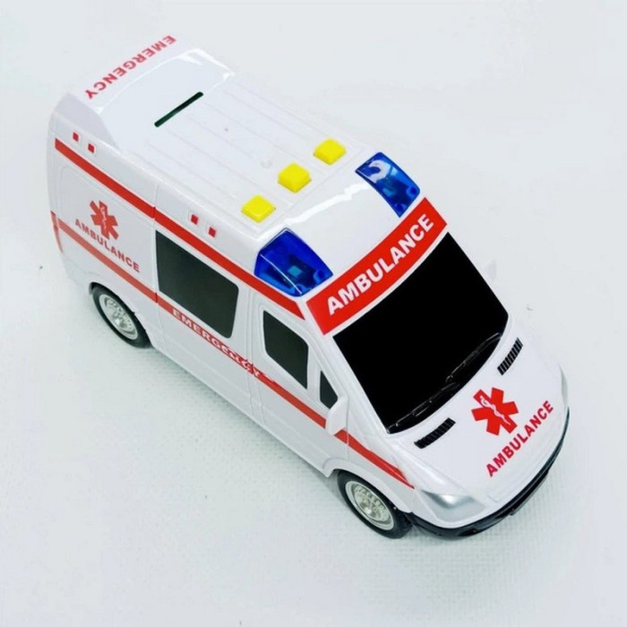 Дитяча автомодель "Швидка допомога" 7994, 17х7 см, звукові та світлові ефекти АвтоПром
