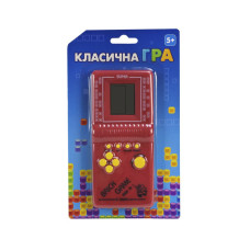 Дитяча інтерактивна іграшка "Класична гра Тетріс" 725-60(Red) червоний Bambi