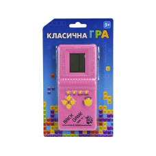 Дитяча інтерактивна іграшка "Класична гра Тетріс" 725-60(Pink) рожевий Bambi