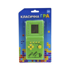 Дитяча інтерактивна іграшка "Класична гра Тетріс" 725-60(Green) зелений Bambi