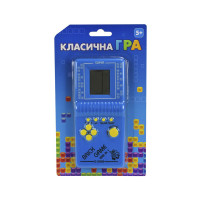 Дитяча інтерактивна іграшка "Класична гра Тетріс" 725-60(Blue) блакитний Bambi
