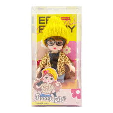Лялька шарнірна для дівчаток Funny EBO DH2368B(Yellow-1) 15 см Bambi