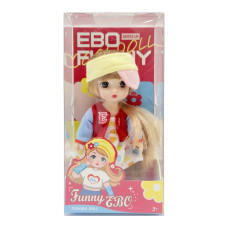 Лялька шарнірна для дівчаток Funny EBO DH2368B(Yellow) 15 см Bambi