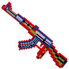 Дитяча іграшка Автомат "Minecraft" MСR-A(Red) світлові та звукові ефекти Bambi