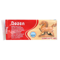 Маса для ліплення "Dozen" DSCN0669 коричнева 1 кілограм Bambi
