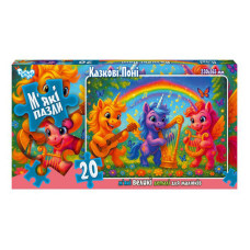 Дитячі м'які пазли "Казкові поні" S20-10-03, 20 елементів Danko Toys