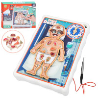 Дитяча настільна гра "Crazy Doctor" 1295-3 ігрове поле, рулетка Bambi