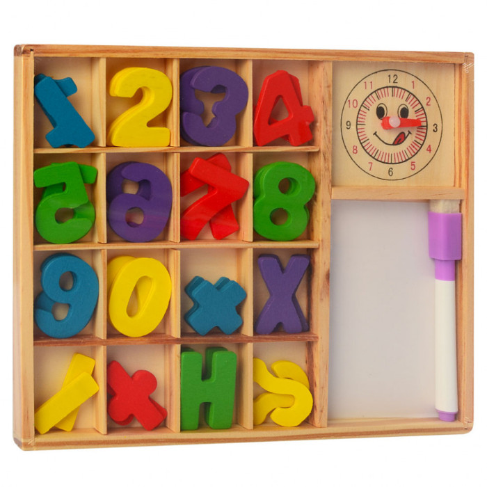 Розвиваючий набір першокласника MD 1245 дерев'яний MD1245C TREE TOYS