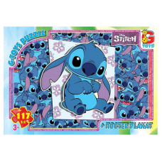 Дитячий пазл "Stitch" SC618 постер, 117 елементів G-Toys