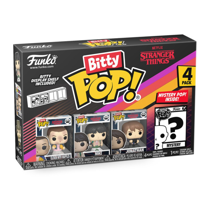Набір ігрових фігурок Одинадцять Bitty POP! 83663 серії "Дивні дива" Funko