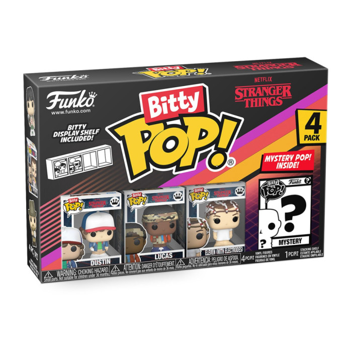 Набір ігрових фігурок Дастін Bitty POP! 83662 серії "Дивні дива" Funko