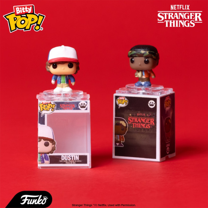 Набір ігрових фігурок Дастін Bitty POP! 83662 серії "Дивні дива" Funko