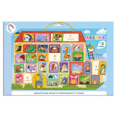 Магнітна дошка "Абетка" 200294, 1 магнітна дошка на шнурку, 33 магніта DoDo Toys