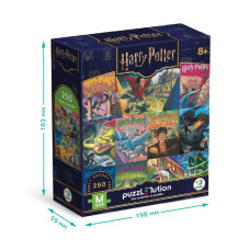 Пазл класичний "Harry Potter Книжкові обкладинки" 200657, 250 елементів DoDo Toys