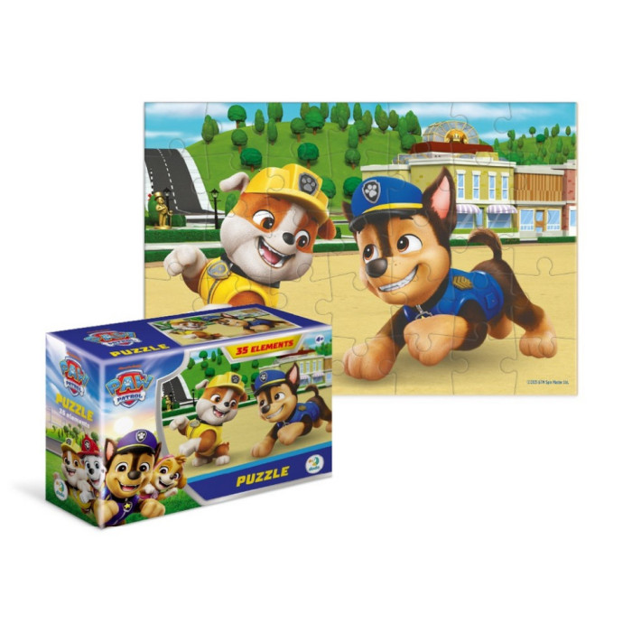 Пазл дитячий "Кремез та Гонщик" 200690, 35 елементів DoDo Toys