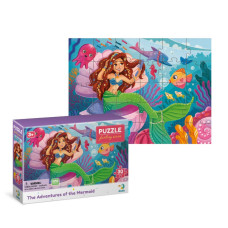 Пазл дитячий "Пригоди русалоньки" 300710, 30 елементів DoDo Toys