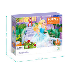 Пазл дитячий "Попелюшка" 300713, 60 елементів DoDo Toys