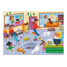 Пазл дитячий "Професії. Ветеринар" 300701, 150 елементів DoDo Toys