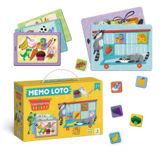 Настільна гра-лото "Супермаркет" 301228, 32 фішки DoDo Toys