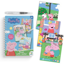 Дитяча водна розмальовка "Pig" 200645, 8 сторінок DoDo Toys