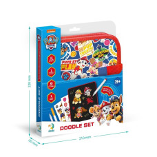 Дитяча набір для малювання "Paw Patrol" 200518, 6 кольорових маркерів DoDo Toys