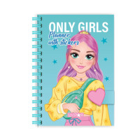 Блокнот "Only Girls Planner" LS-01-1, 64 сторінки Апельсин