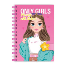 Блокнот "Only Girls Planner" LS-01-2, 64 сторінки Апельсин