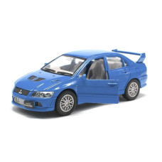 Колекційна машинка "Mitsubishi Evolution VII" KT5052W(Blue) масштаб 1:42 Kinsmart