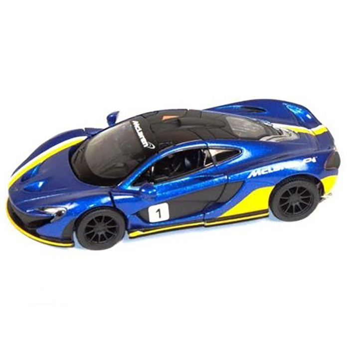 Колекційна машинка "MсLaren P1" KT5393FW(Blue) масштаб 1:36 Kinsmart